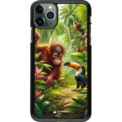 Coque iPhone 11 Pro Max - Jungle Tropicale Tayrona