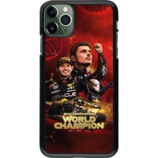 Coque iPhone 11 Pro Max - Max Verstappen Champion 2023