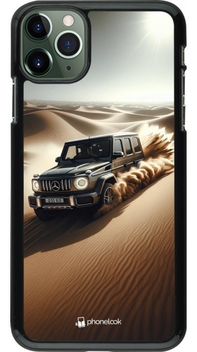 Coque iPhone 11 Pro Max - Mercedes G Drift Desert