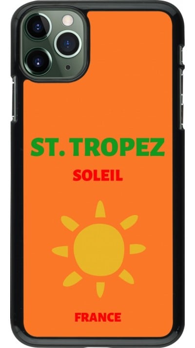 Coque iPhone 11 Pro Max - Pop Summer Destination St-Tropez