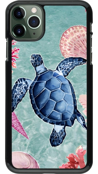 Coque iPhone 11 Pro Max - Preppy Turtle