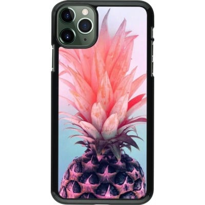 Coque iPhone 11 Pro Max - Purple Pink Pineapple