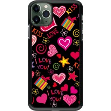 Coque iPhone 11 Pro Max - Valentine 2023 love symbols