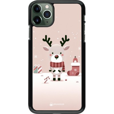 Coque iPhone 11 Pro Max - Noël 2023 Choupinette Renne