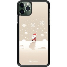 Coque iPhone 11 Pro Max - Noël 2023 Minimalist Santa