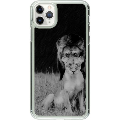 Coque iPhone 11 Pro Max - Plastique transparent Angry lions