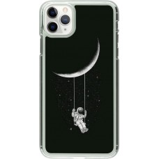 Coque iPhone 11 Pro Max - Plastique transparent Astro balançoire