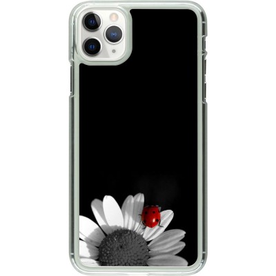 Coque iPhone 11 Pro Max - Plastique transparent Black and white Cox