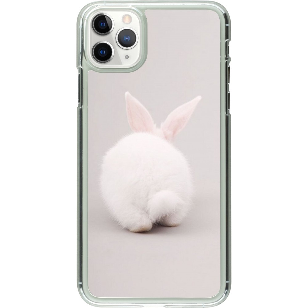 Coque iPhone 11 Pro Max - Plastique transparent Easter 2024 bunny butt