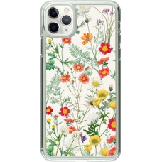 Coque iPhone 11 Pro Max - Plastique transparent Flora Botanical Wildlife