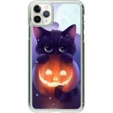 Coque iPhone 11 Pro Max - Plastique transparent Halloween 17 15