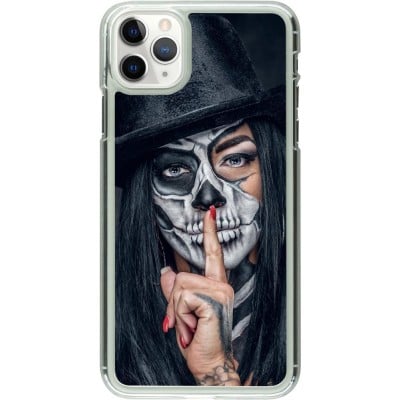 Coque iPhone 11 Pro Max - Plastique transparent Halloween 18 19