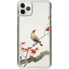 Coque iPhone 11 Pro Max - Plastique transparent Japanese Bird