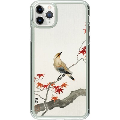 Coque iPhone 11 Pro Max - Plastique transparent Japanese Bird