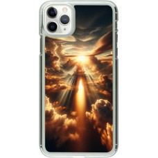 Coque iPhone 11 Pro Max - Plastique transparent Lueur Céleste Zenith