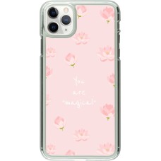 Coque iPhone 11 Pro Max - Plastique transparent Mom 2023 your are magical