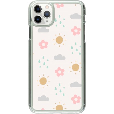 Coque iPhone 11 Pro Max - Plastique transparent Spring 23 weather