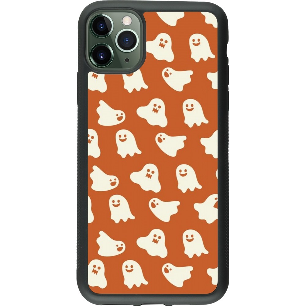 Coque iPhone 11 Pro Max - Silicone rigide noir Autumn 2024 mini ghosts