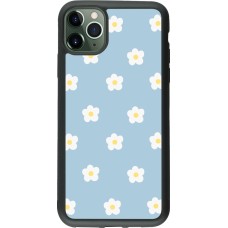 Coque iPhone 11 Pro Max - Silicone rigide noir Easter 2024 daisy flower