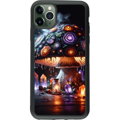 Coque iPhone 11 Pro Max - Silicone rigide noir Halloween Potion Magic