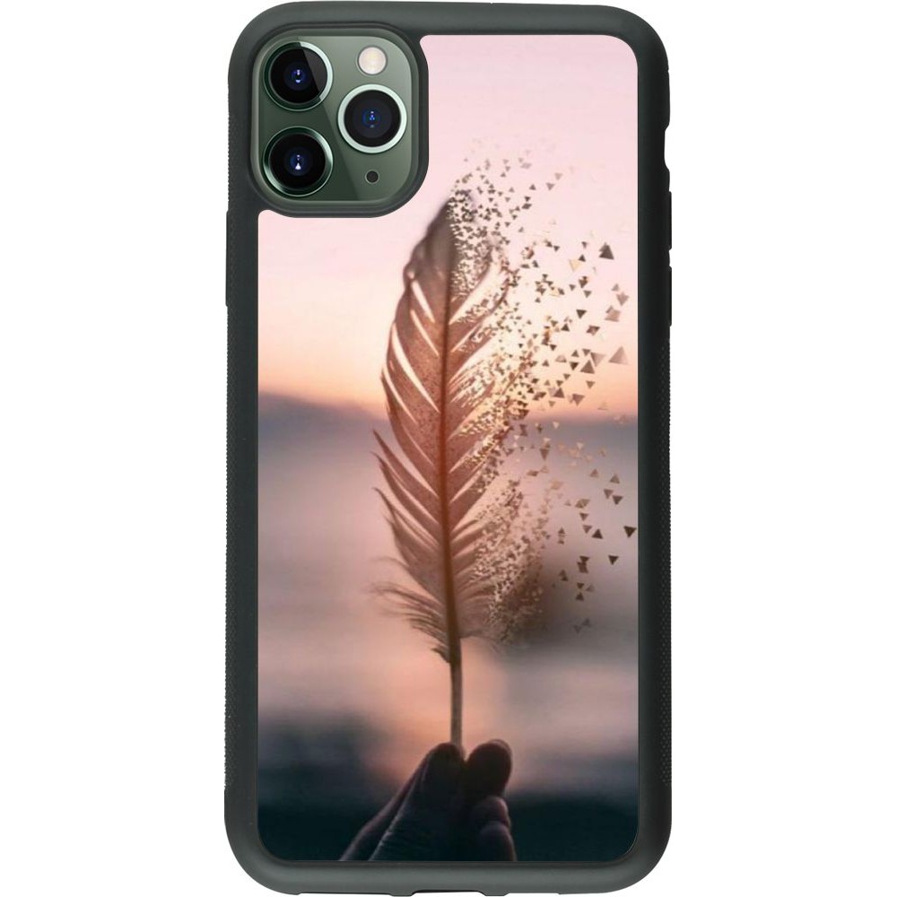 Coque iPhone 11 Pro Max - Silicone rigide noir Hello September 11 19