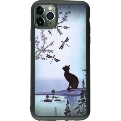 Coque iPhone 11 Pro Max - Silicone rigide noir Spring 19 12