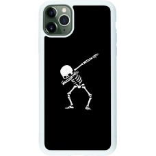 Coque iPhone 11 Pro Max - Silicone rigide blanc Halloween 19 09