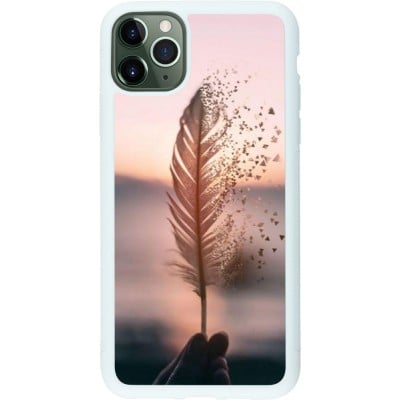 Coque iPhone 11 Pro Max - Silicone rigide blanc Hello September 11 19