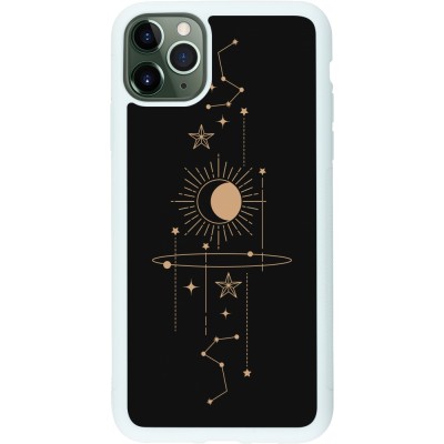 Coque iPhone 11 Pro Max - Silicone rigide blanc Spring 23 astro