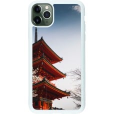 Coque iPhone 11 Pro Max - Silicone rigide blanc Spring 23 Japan