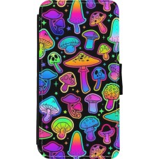 Coque iPhone 11 Pro Max - Wallet noir Autumn 2024 magic mushrooms