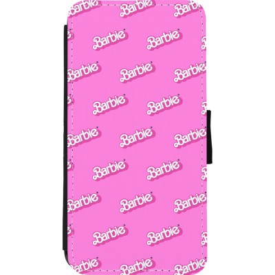 Coque iPhone 11 Pro Max - Wallet noir Barbie Pattern