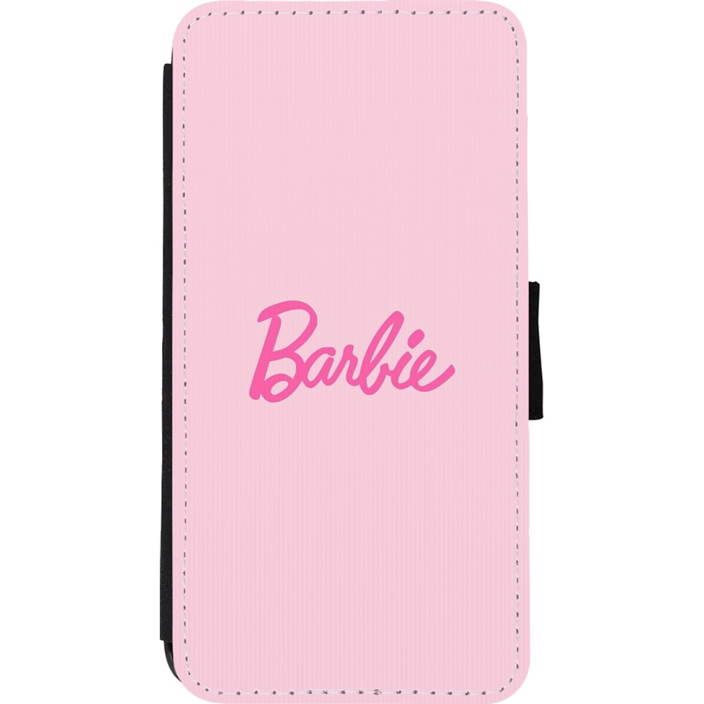 Coque iPhone 11 Pro Max - Wallet noir Barbie Text