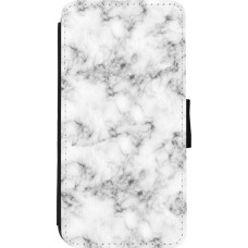 Coque iPhone 11 Pro Max - Wallet noir Marble 01