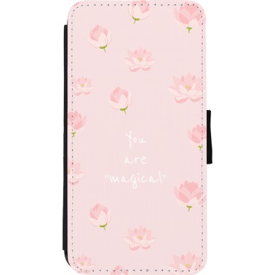 Coque iPhone 11 Pro Max - Wallet noir Mom 2023 your are magical