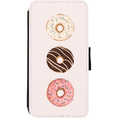 Coque iPhone 11 Pro Max - Wallet noir Spring 23 donuts