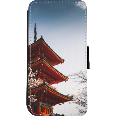 Coque iPhone 11 Pro Max - Wallet noir Spring 23 Japan