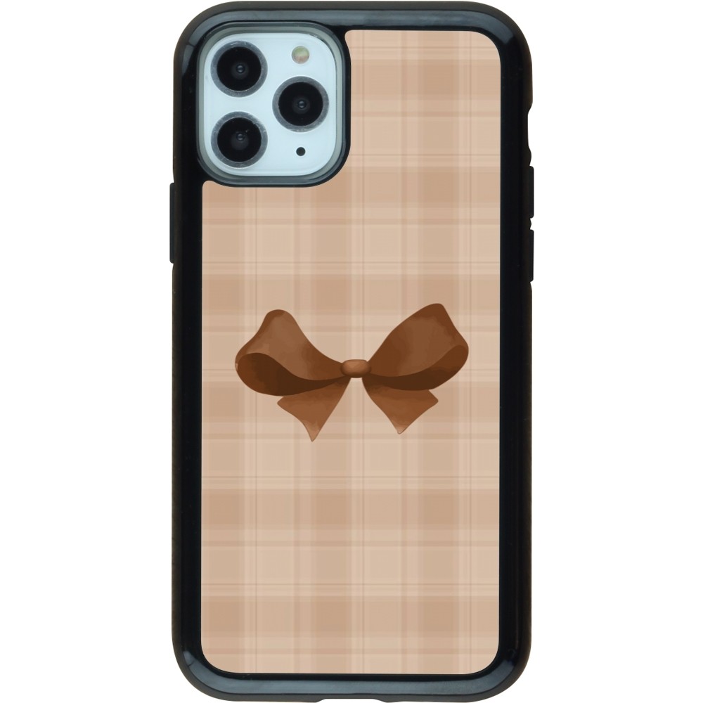 Coque iPhone 11 Pro - Hybrid Armor noir Autumn 2024 bow