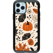 Coque iPhone 11 Pro - Hybrid Armor noir Autumn 2024 nature