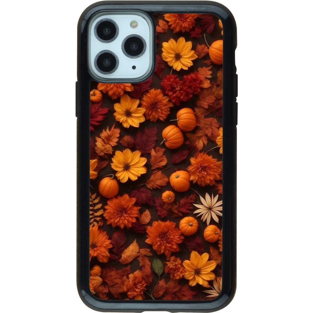 Coque iPhone 11 Pro - Hybrid Armor noir Autumn 2024 potpourri