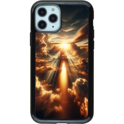 Coque iPhone 11 Pro - Hybrid Armor noir Lueur Céleste Zenith