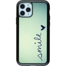 Coque iPhone 11 Pro - Hybrid Armor noir Smile