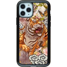 Coque iPhone 11 Pro - Hybrid Armor noir Spring 23 japanese tiger