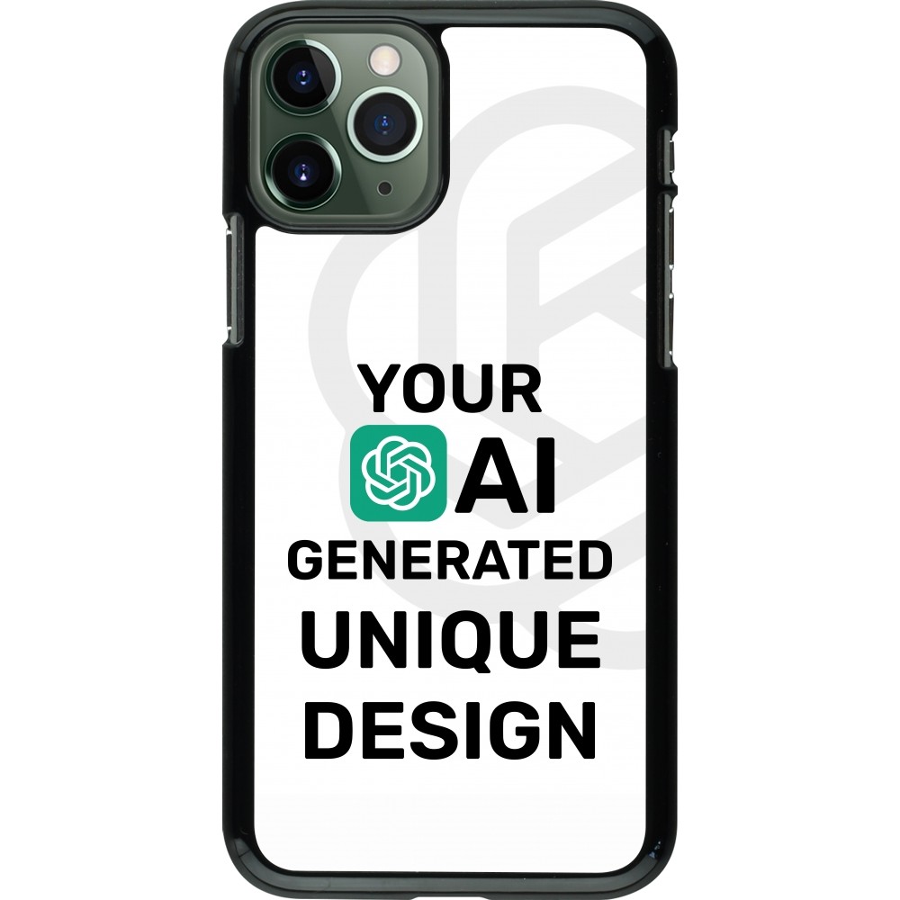 Coque iPhone 11 Pro - 100% unique générée par intelligence artificielle (AI) avec vos idées