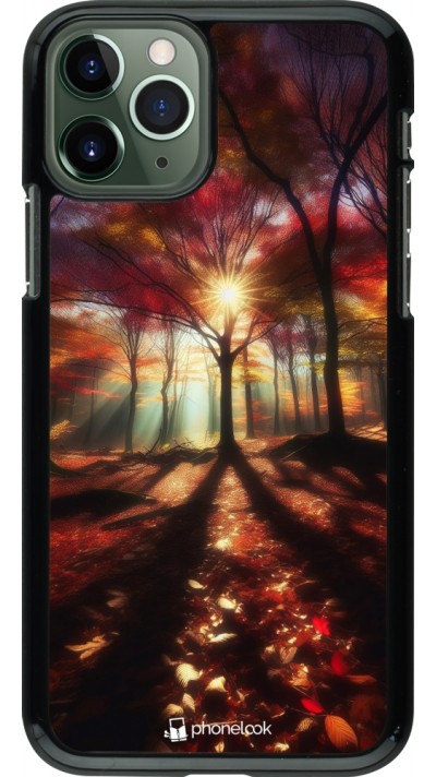 Coque iPhone 11 Pro - Automne doré glare