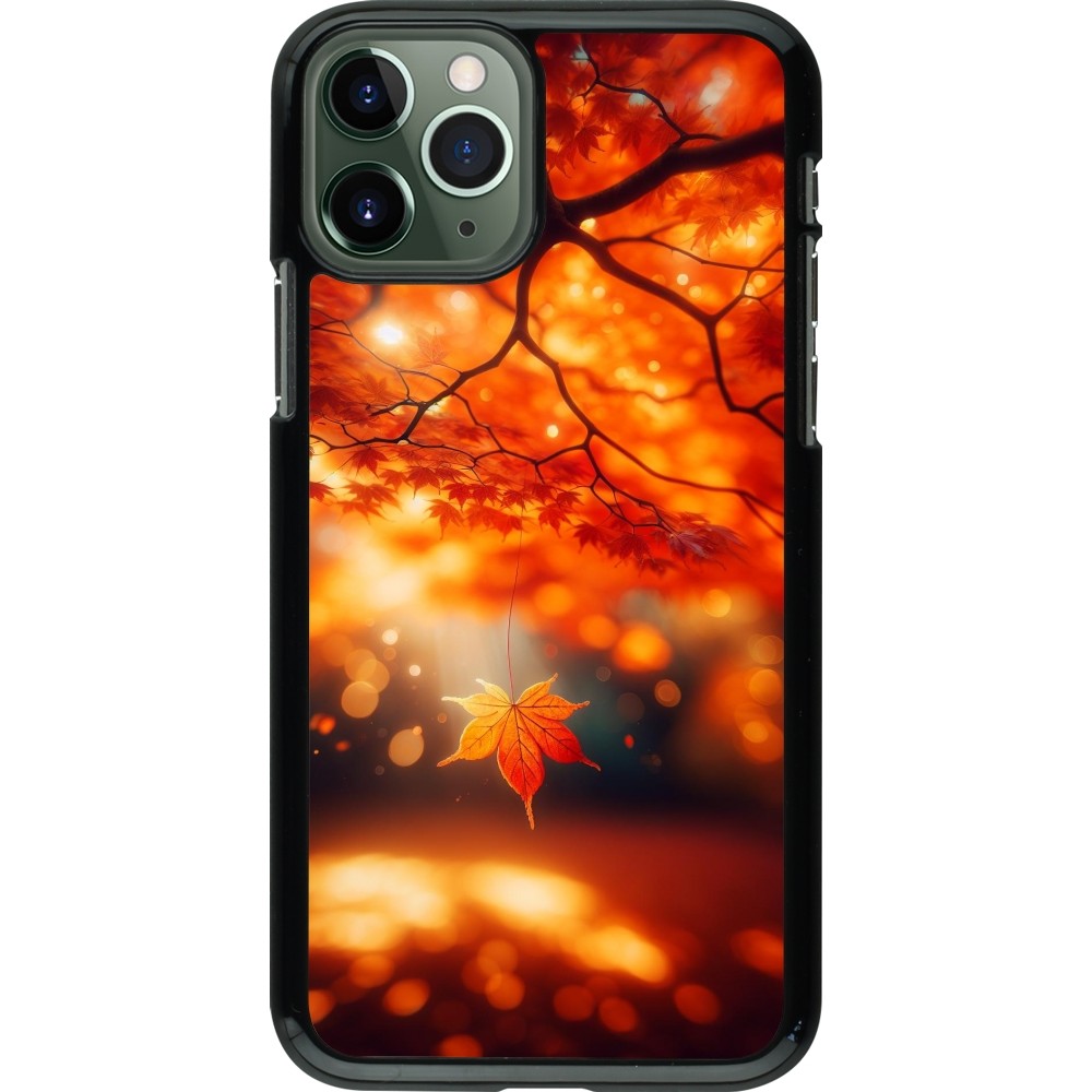 Coque iPhone 11 Pro - Automne Magique Orange