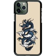 Coque iPhone 11 Pro - Blue Dragon Tattoo