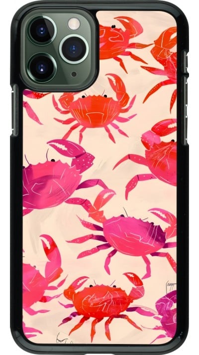 Coque iPhone 11 Pro - Crabs Paint