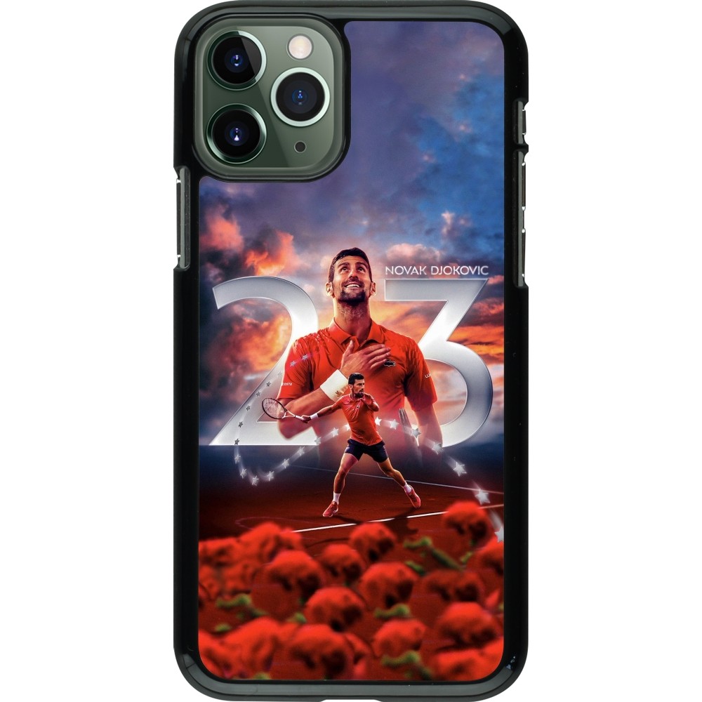 Coque iPhone 11 Pro - Djokovic 23 Grand Slam