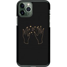 Coque iPhone 11 Pro - Grey magic hands